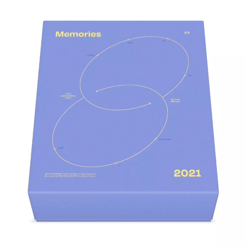 BTS Memories 2021 Blue Box BRAND NEW
